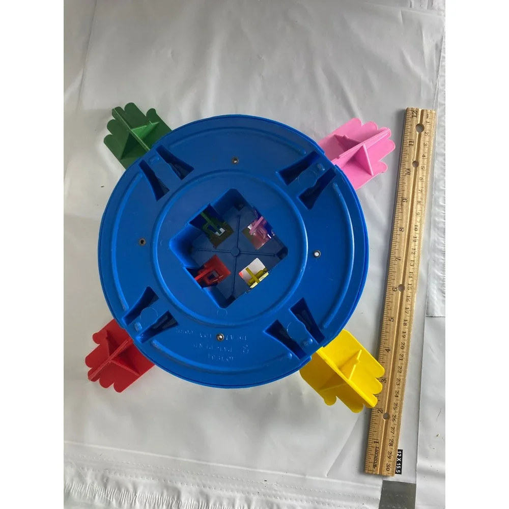 Vintage Ideal Hands Down Slam-O-Matic Game Unit Replacement Part‎ 1964 Blue Base